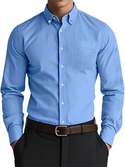 Long Sleeve Everyday Shirt Casual Button-Down