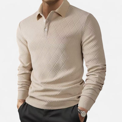 Men’s Long Sleeve Polo Shirt