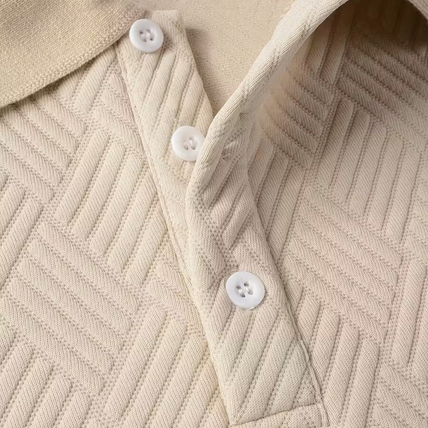 Men’s Long Sleeve Polo Shirt